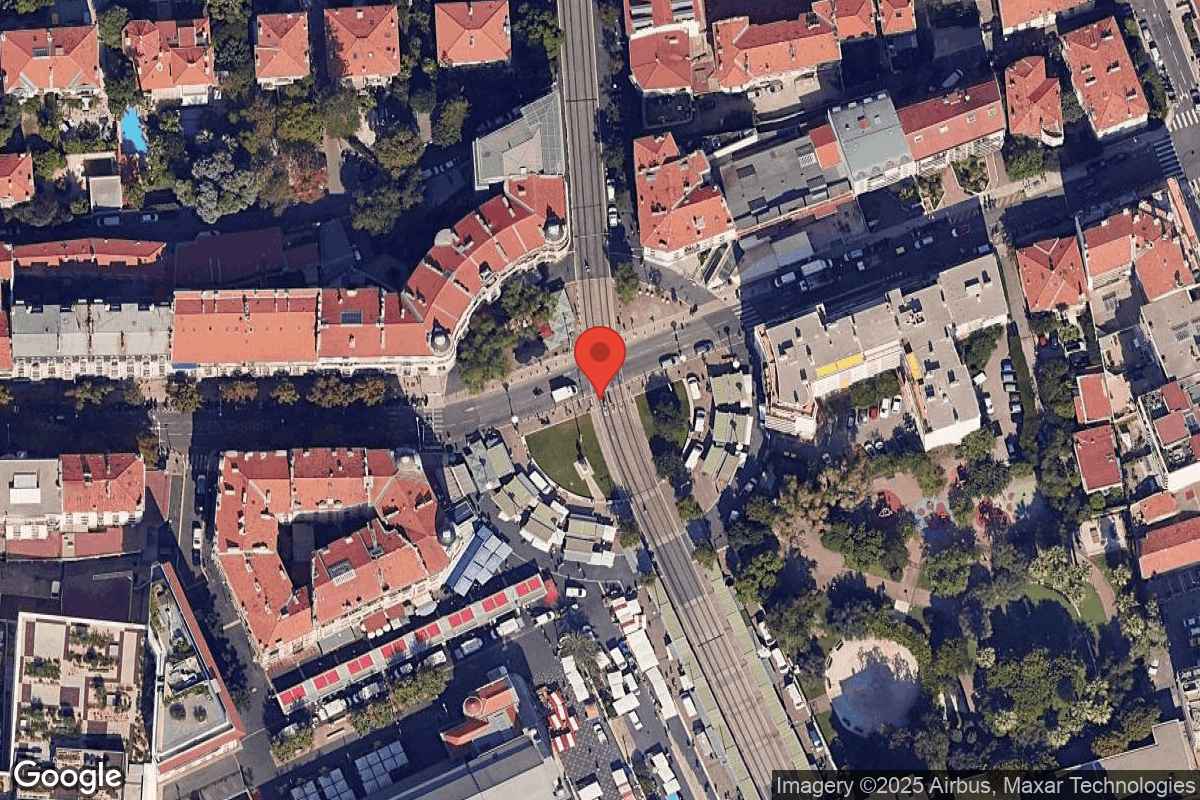 Nice, France - Satellite View