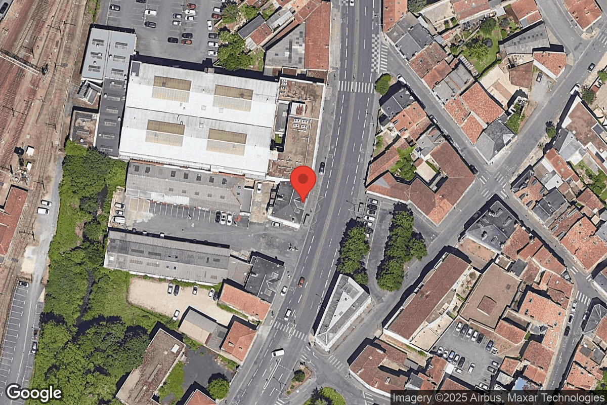 Poitiers, France - Satellite View