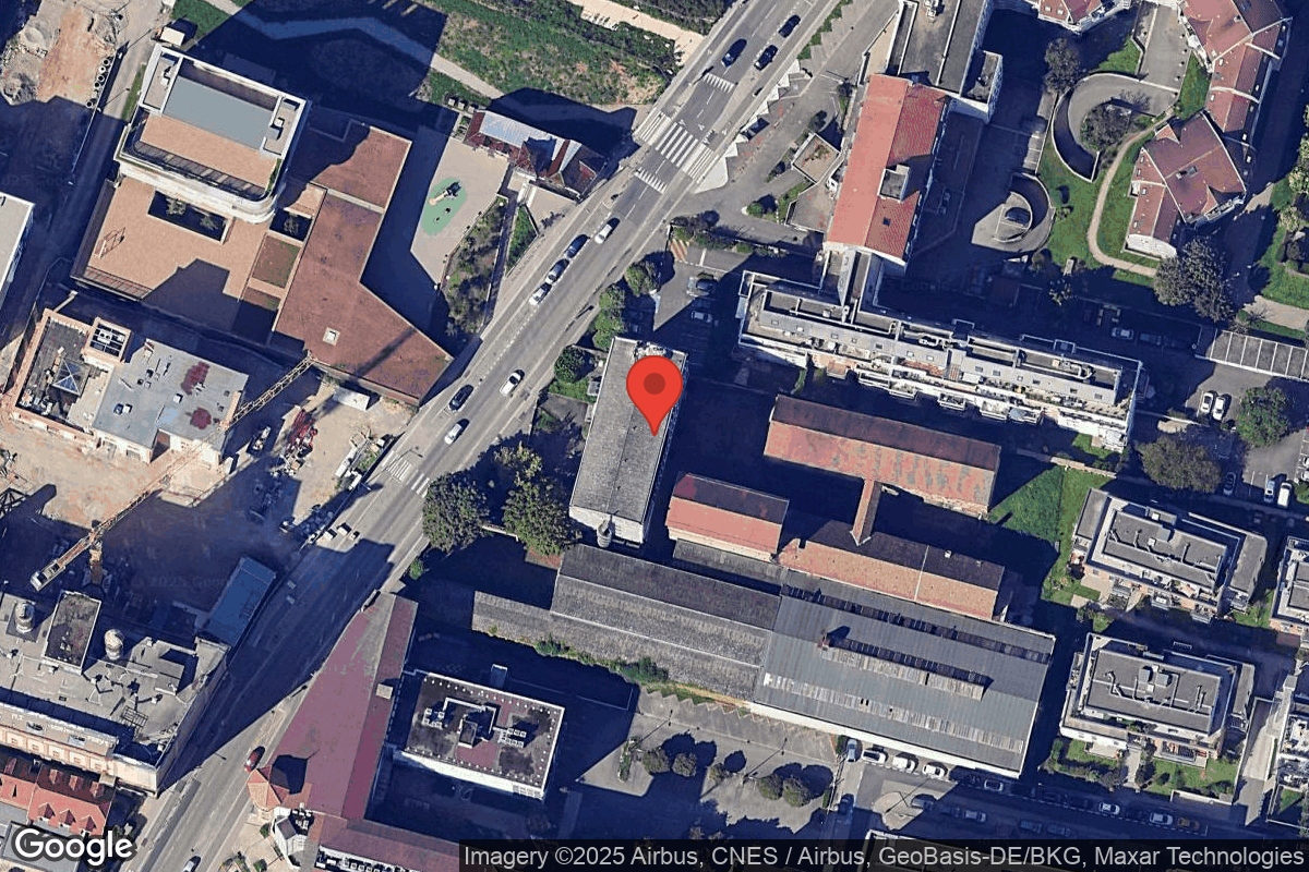 Schiltigheim, France - Satellite View