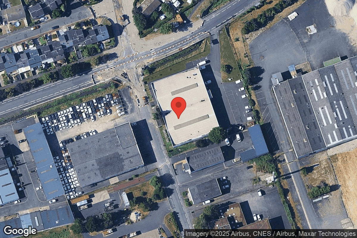 Tours, France - Satellite View