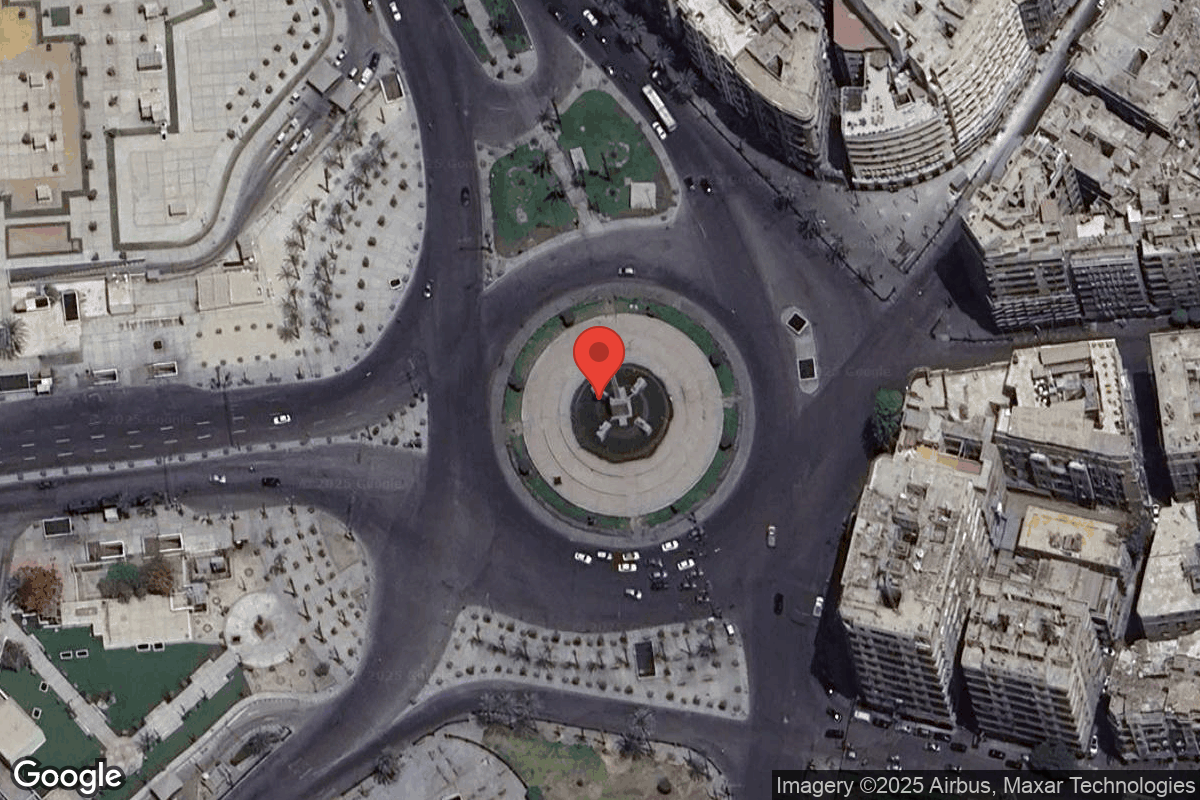 Giza Inside Smart Village - Satellite View