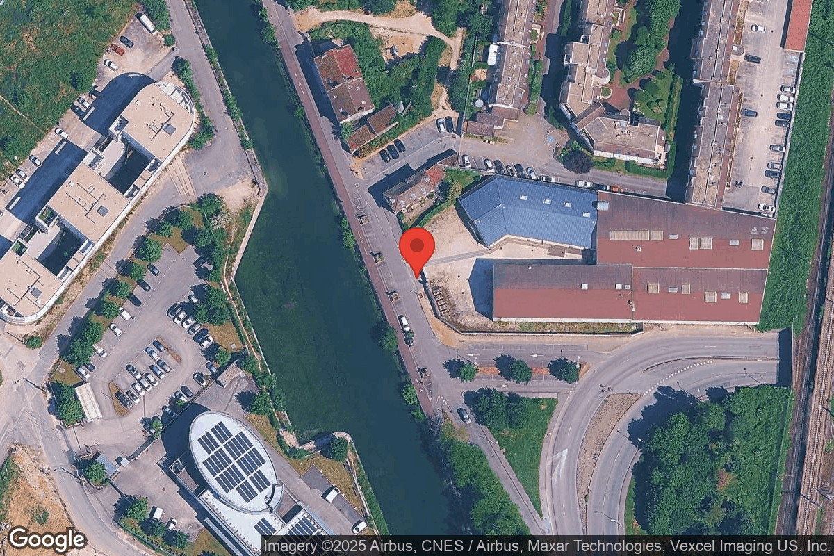 Dijon, France - Satellite View