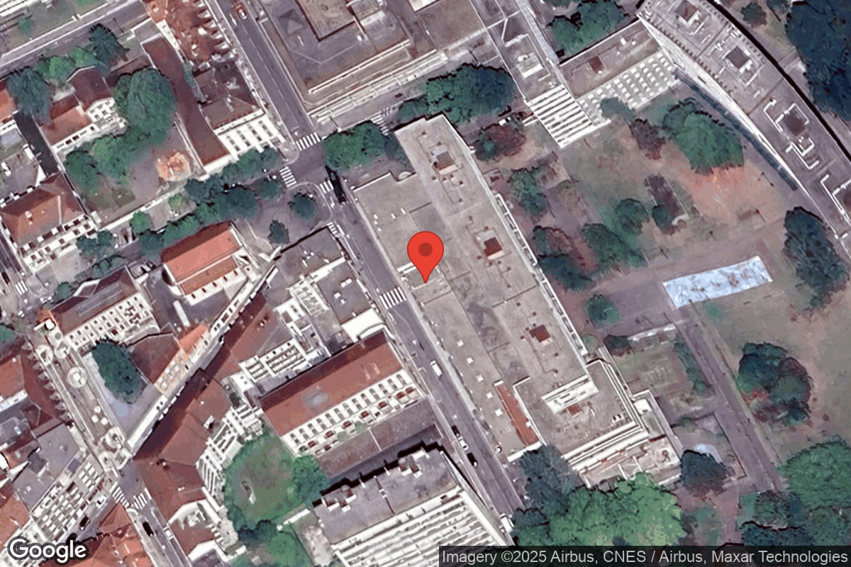 Grenoble, France - Satellite View