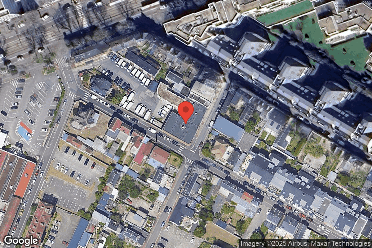 Rouen, France - Satellite View