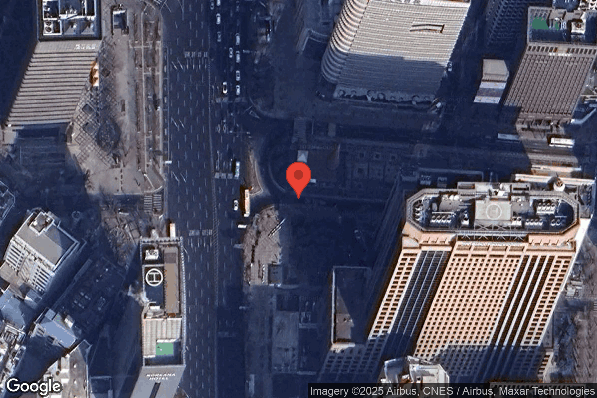 Seoul Finance Center - Satellite View